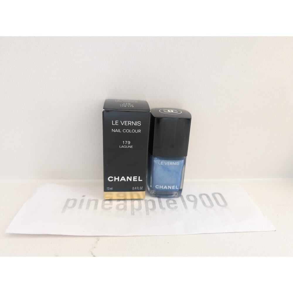 NIB Chanel Le Vernis LongWear Nail Colour Polish #179 LAGUNE Limited Edition